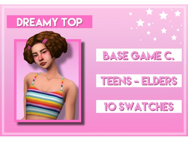 144328 dreamy top by captainmrbored sims4 featured image