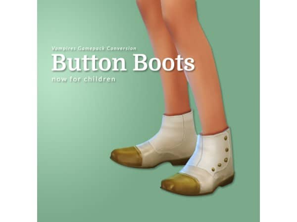 144498 button boots for children by linzlu sims4 featured image