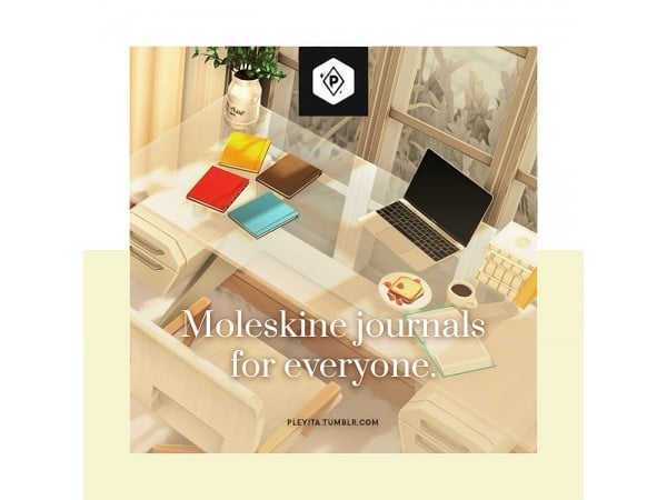 145188 moleskine journals by pleyita sims4 featured image