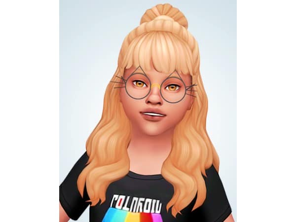 Larni’s Luxe Locks: Naevys-Sims’ Quartz & Wendy Wavy Buns for Kids (Alpha Hair Collection)