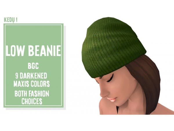 146360 low beanie by shespeakssimlish sims4 featured image