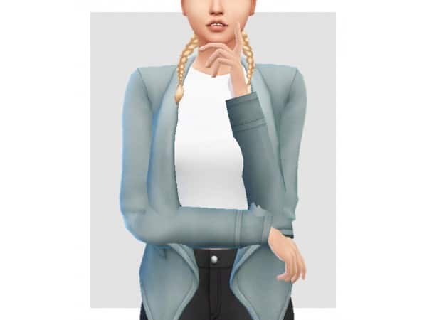Zoe’s Melody: Chic Jacket Collection by MusicalSimmer1 (Tops & Sets)