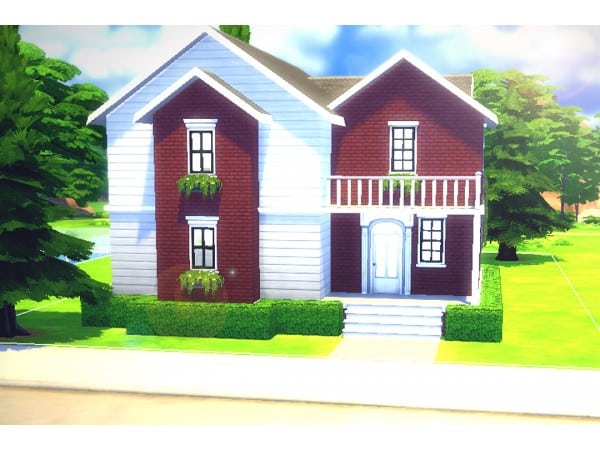 146853 white brick suburban by notecat sims4 featured image