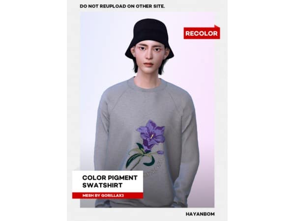 148427 recolor by hayanbom color pigment sweatshirt sims4 featured image
