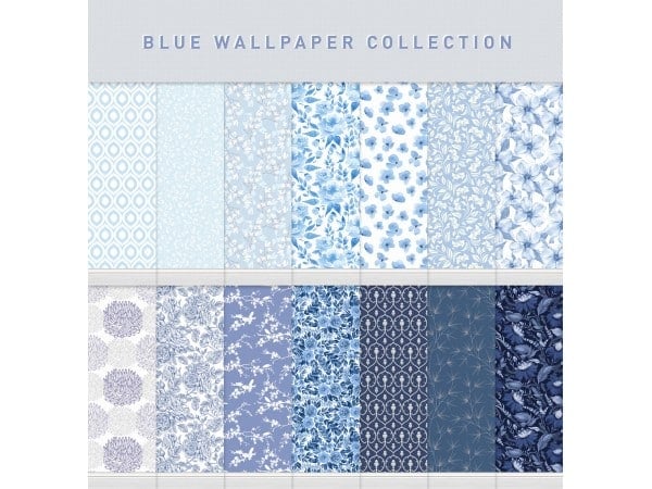 148772 simplistic sims4 blue wallpaper collection sims4 featured image