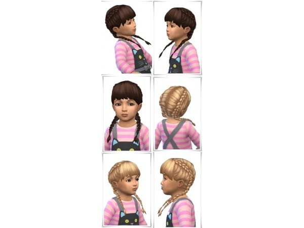 148773 toddlerdoublebraids by birksche sims4 featured image