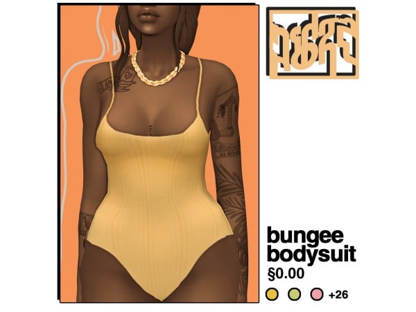 Ridgeport Rapture: Chic Bungee Bodysuits & Bun Accessories (AlphaCC Collection)