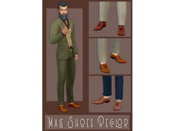 152481 mmoutfitters fancy feet a male bgc shoe recolor sims4 featured image