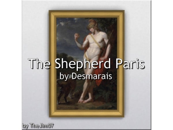 Desmarais’ Dream: The Shepherd of Paris (Elegant Wall Decor & Paintings by TheJim07)