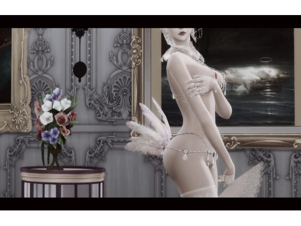 Glamour Glint: ZouyouSims’ Jewel Bikini & Greed Feast Pose Collection (#SexyAlphaCC)
