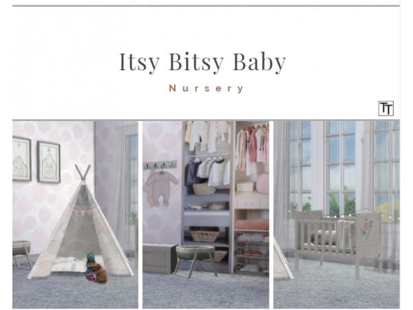 155992 itsy bitsy baby nursery by tilly tiger sims4 featured image