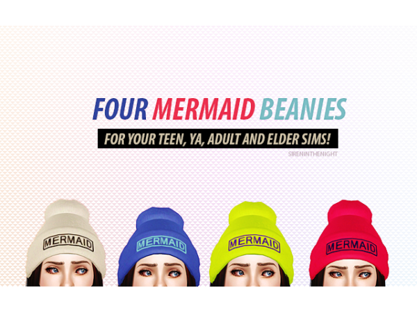 16912 mermaid beanies sims3 featured image