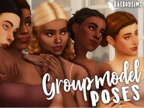 172665 ratboysims group model poses sims4 featured image
