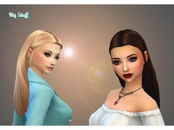 ZurkDesign’s Gianna Elegance: Trendsetting Long Hairstyles for Alpha CC Enthusiasts