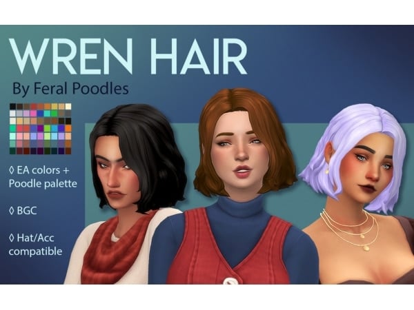 177710 wren hair sims4 featured image