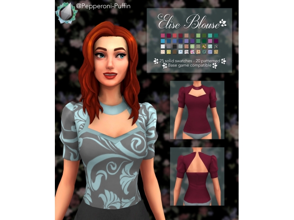 Elise Elegance: Chic Blouse for Every Occasion (Tops & Clothing Sets)