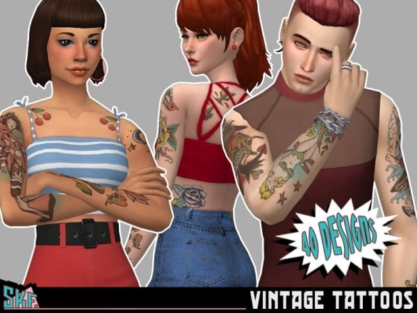 AlphaCC Ink: Timeless Vintage Tattoo Designs Unveiled (#Tattoos)