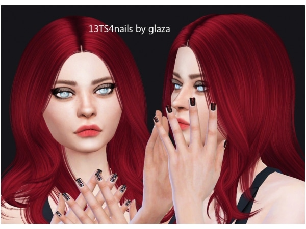 188091 nails by glaza sims4 featured image