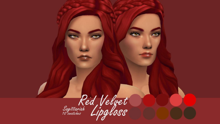 Sims 4 Lip Gloss CC Your Need to Have — SNOOTYSIMS