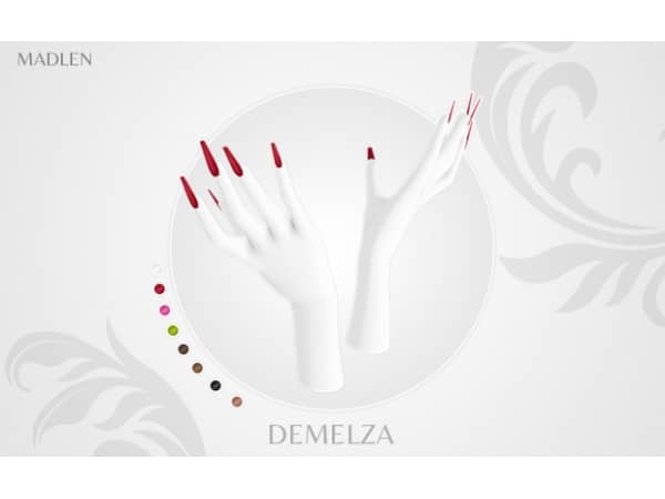 190991 madlen demelza nails sims4 featured image