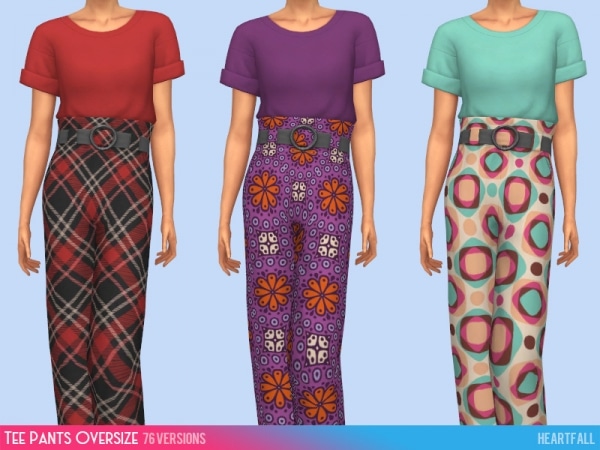 191678 tee pants oversize sims4 featured image