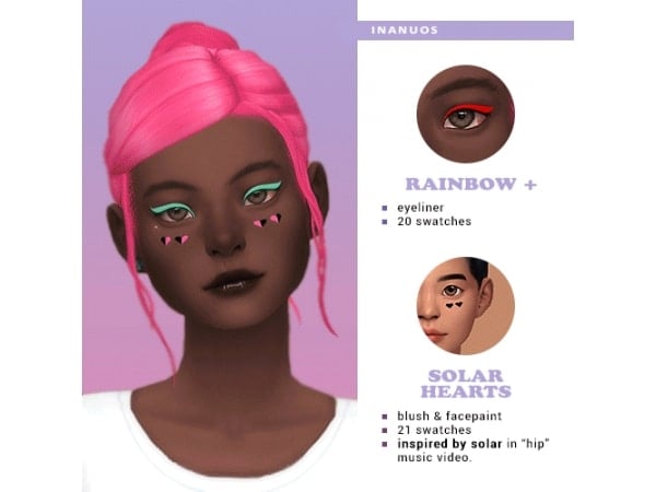 192204 rainbow eyeliner sims4 featured image