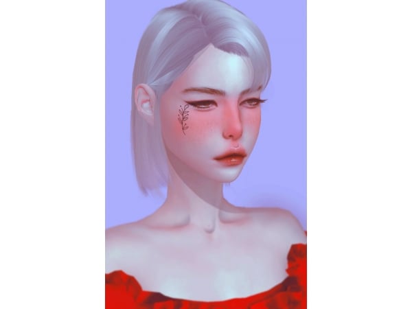 192385 blush with tattoo sims4 featured image