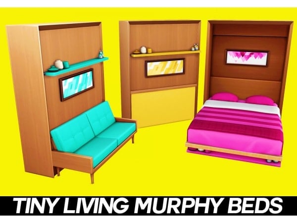 193283 tiny living murphy beds in sorbet remix by berryconfetti sims4 featured image
