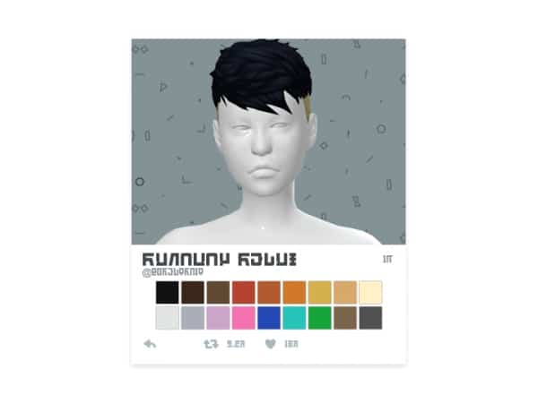 194181 runaway hair redux by boredtrait sims4 featured image