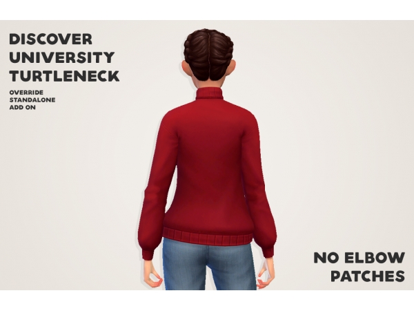 194238 discover university turtleneck no elbow patches sims4 featured image