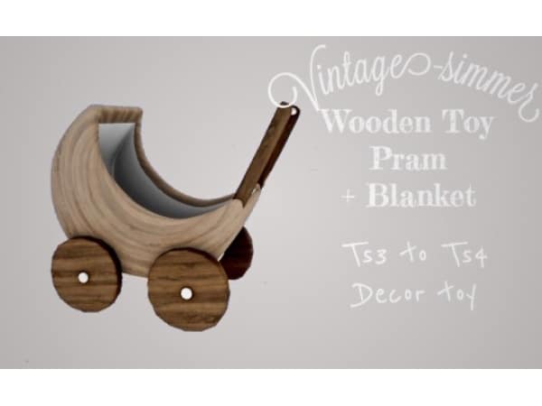194650 wooden toy pram sims4 featured image
