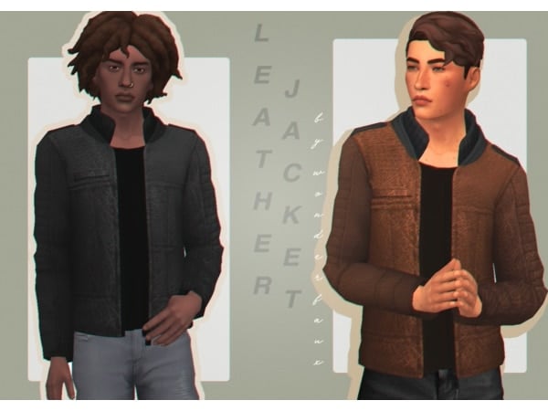 195708 men s leather jacket sims4 featured image