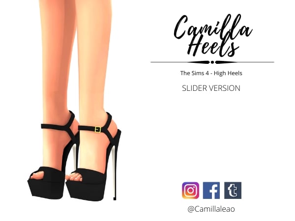 Camilla’s Charm: Elevate Your Style with High Heels by CamillaLeao (#Sexy #AlphaCC)