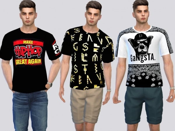 McLayneSims Urban Hop: Trendsetting Tees & Tops (AlphaCC Male Shirts Collection)