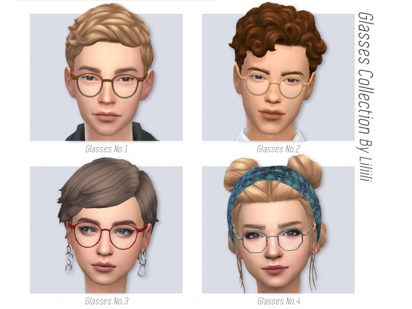 197144 glasses collection sims4 featured image
