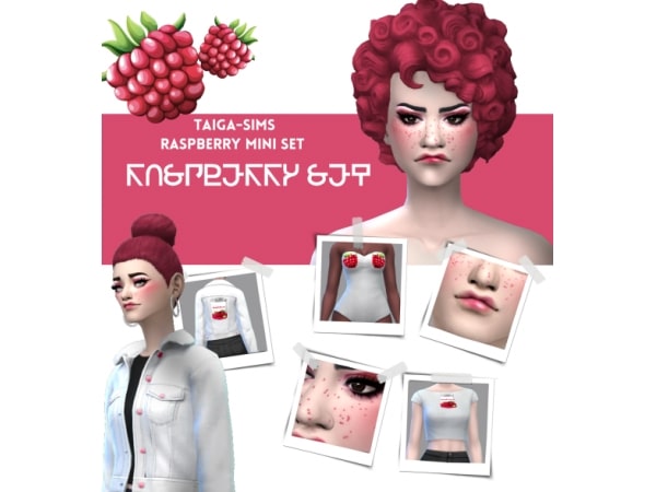 198356 raspberry mini set by taiga sims sims4 featured image