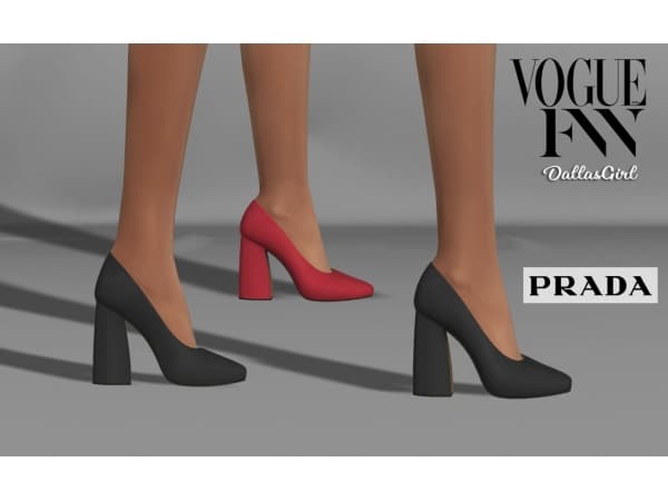Stiletto Sirens: Prada Block Heels & Casadei Sandals Showcase