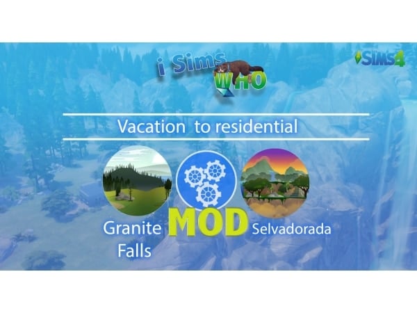 199409 vacation to residential sims4 featured image