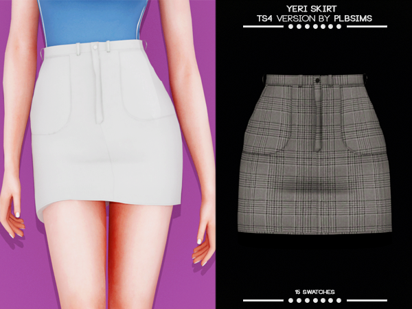 Yeri’s Trendsetter Collection (TS4 Alpha Female Skirts & Clothing Sets)