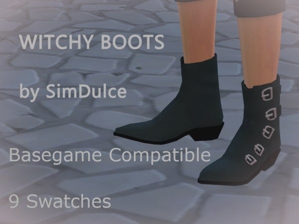 200267 witchy boots sims4 featured image