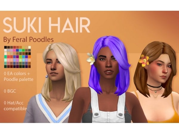 AlphaLocks Suki: Trendsetting Medium Female Hairstyles (#AlphaHair #AlphaCC)