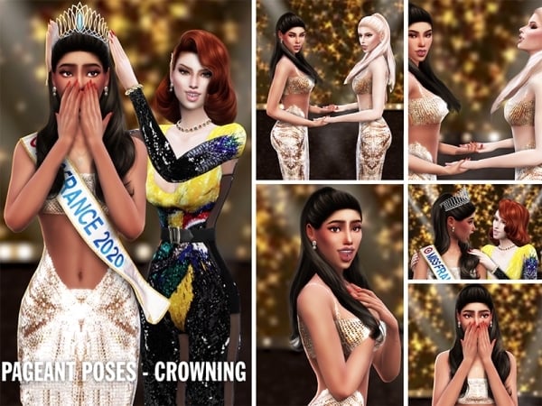 201130 pageant poses crowning moment sims4 featured image