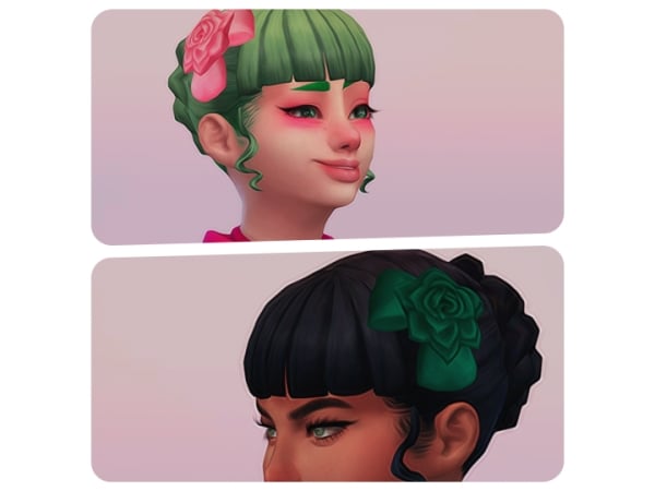 201137 golden hair rose accessory sims4 featured image