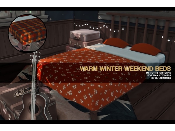 202044 warm winter weekend bedding sims4 featured image