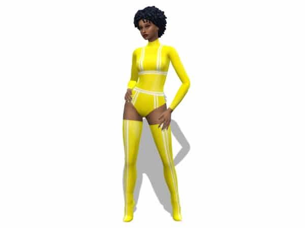 Venus Enigma: Sleek Latex Bodysuits and Jumpsuits (AlphaCC Collection)