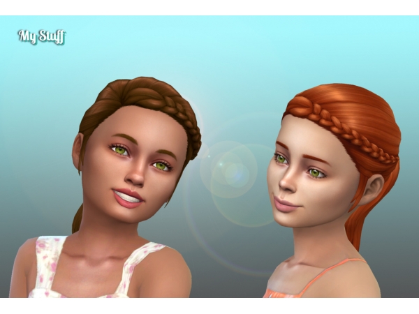203935 pony mid braid for girls sims4 featured image