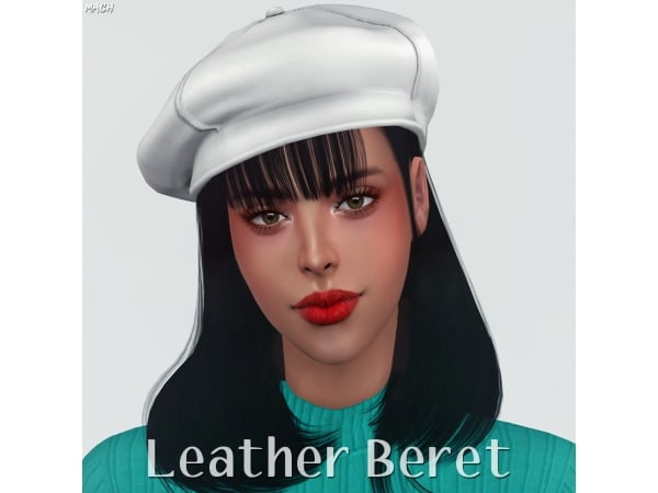 204330 mach leather beret sims4 featured image