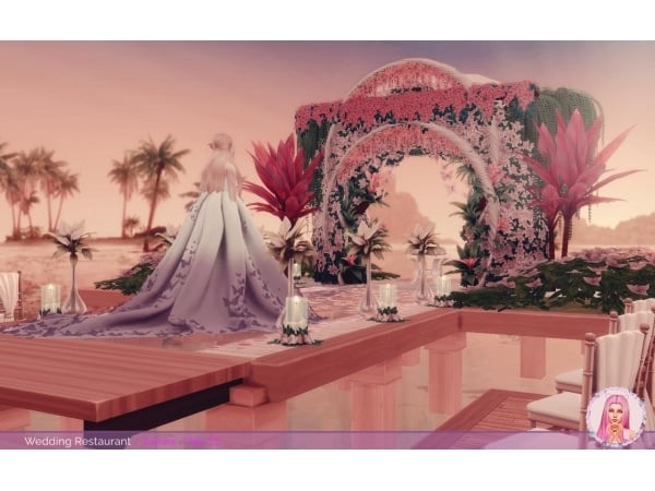 205878 wedding restaurant no cc by mikkimur sims sims4 featured image