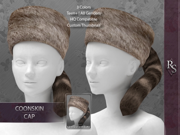 207015 coonskin cap by revolution sims sims4 featured image