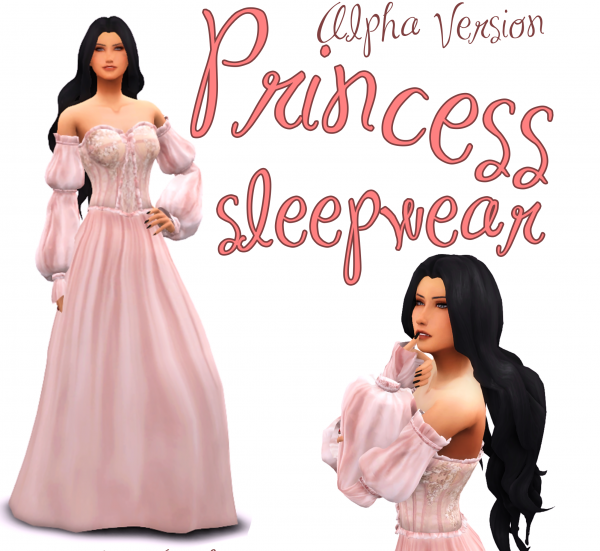 209212 princess sleepwear by natalia auditore sims4 featured image